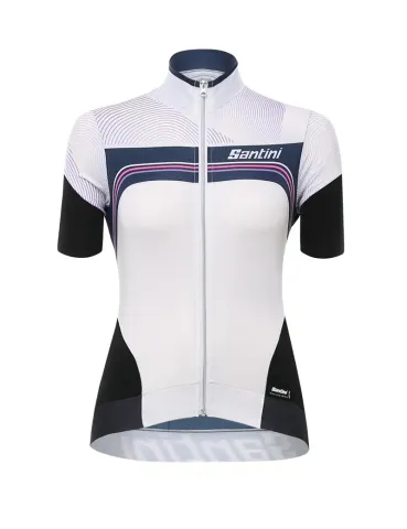 Santini Santini FS95475QUEEN Kısa Kol Kadın Forma Beyaz 3XL / Bisiklet