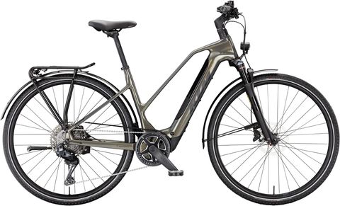 Ktm KTM Macina Sport SX Elite Di2 - 400 Wh - 28 Zoll - Trapez - 2026 - Olive Pearl/Black Matt - Größe 56 CM