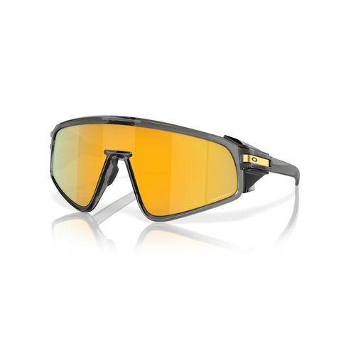 Oakley OAKLEY LATCH PANEL (prizm) Sport Sonnenbrille grey smoke/prizm 24K