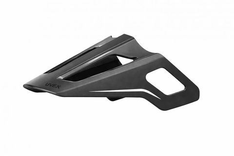 Uvex uvex react jr. Fullface Helm Visier - Ersatz Shield für react jr. fullface Helm, robustes Polycarbonat, kompatibel Größe 52-56 cm, schwarz