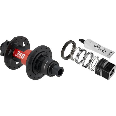 DT Swiss DT Swiss 240 DEG Boost Disc 6-Loch HR-Nabe + DF Upgrade Set schwarz Shimano Micro Spline 32 12 mm Steckachse