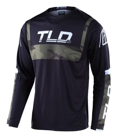 Troy-lee-design Troy Lee Design GP Jersey Uzun Kol Forma - Brazen Camo Army Yeşil