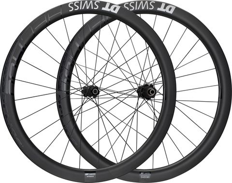 DT Swiss DT Swiss HEC 1400 SPLINE 47 Carbon Boost Disc CL Hybrid 28" Laufradsatz schwarz 148 mm 110 mm 110 mm 110 mm 148 mm Shimano Road