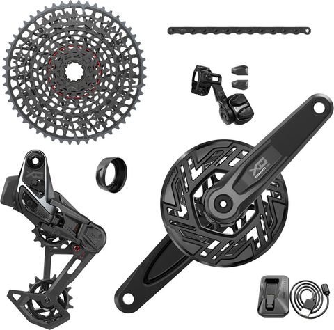 Sram SRAM X0 Eagle Transmission AXS 1x12-fach E-MTB Gruppe für Bosch black SRAM XD 10-52 SRAM XD 160,0 mm ohne ohne 36