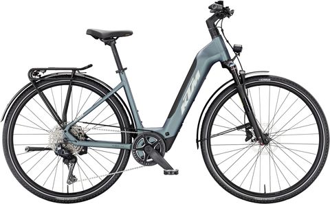Ktm KTM Macina Sport SX 10 Di2 - 400 Wh - 28 Zoll - Tiefeinsteiger - 2026 - Royal Teal Matt/Silver/Black - Größe 46 CM