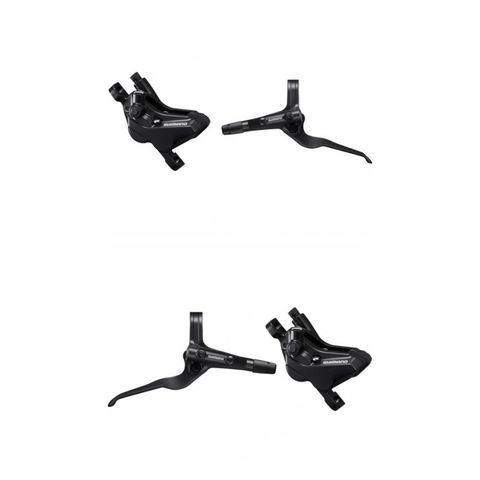 Shimano Shimano Scheibenbremse MT402-3/MT420 Links + Rechts schwarz - starke 4-Kolben-Bremsleistung