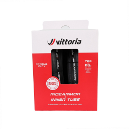Vittoria Vittoria Road Ride Armor G2.0 TLR 700x28 İç/Dış Lastik Seti 11P00088