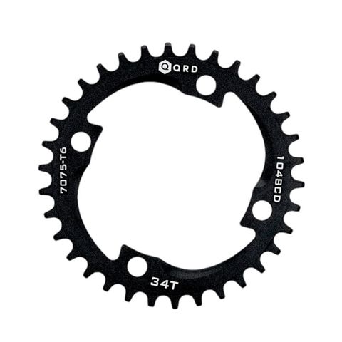Qrd QRD 7075-T6 Alüminyum 104BCD Tekli Aynakol Yaprağı 9-10-11 Uyumlu