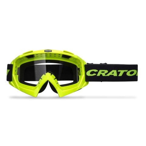 Cratoni Cratoni MTB Brille C-Rage neongelb glanz Scheibe transparent