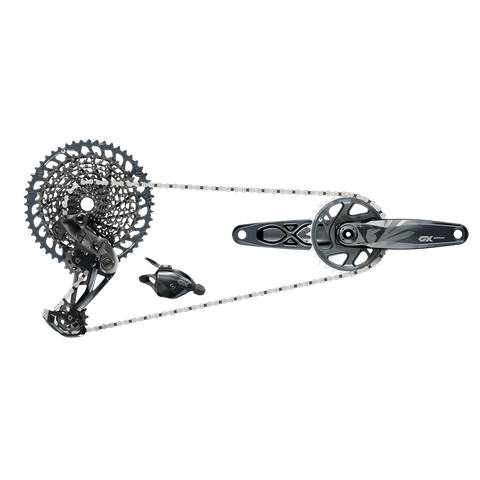 Sram SRAM GX Eagle Schaltgruppe 12-fach - Schwarz 170 mm
