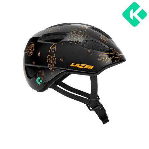 Lazer LAZER PNUT 2.0 JUNIOR ÇOCUK KASKI ROCKET SİYAH-SARI S 46-52