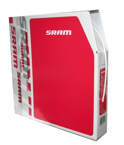 Sram SRAM Außenhülle für Schaltzug 30 m x 4 mm weiß - präzise, langlebige Schaltperformance