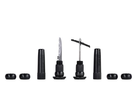 Muc Off Muc-Off Stealth Tubeless Puncture Plug reparatieset met gereedschap zwart