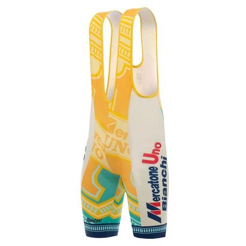 Santini Santini MERCATONE UNO Design Erkek Askılı Bisiklet Taytı RE1071MAX7ME