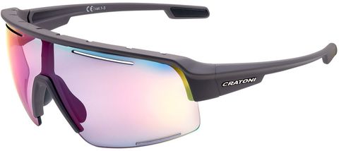 Cratoni Cratoni C-Matic NXT photochromic coffee rubber/clear - plasma mirror - coffee rubber + clear with plasma mirror