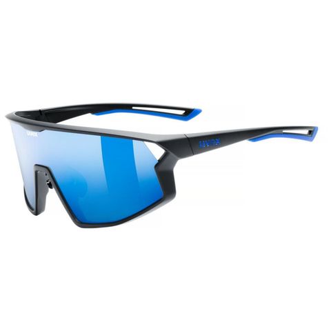 Uvex uvex Skyryse Black Matt - Mirror Blue Sportbrille, Einheitsgröße