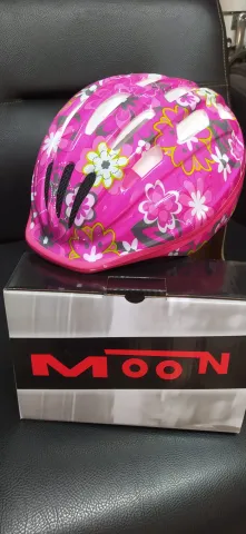 Kask Moon Çocuk Kaskı S Beden Pembe / Bisiklet
