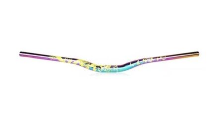 Lunje Lunje All Ride Açılı 9mm Gidon Rainbow 31.8mm Sarı