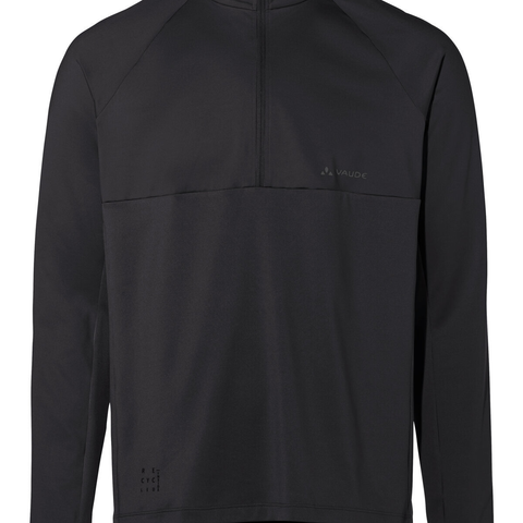 VAUDE VAUDE Heren Qimsa Halfzip LS Shirt zwart S