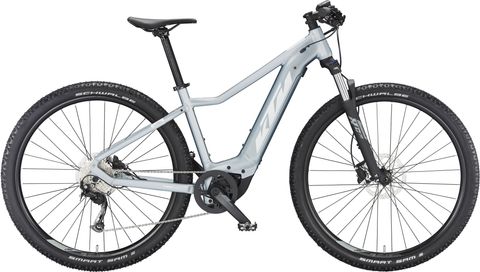 Ktm KTM Macina Race 592 Glorious - 500 Wh - 29 Zoll - Diamant - azzurro silver matt (white+lemon) - Größe L / 48 CM