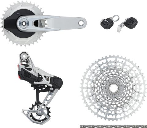 Sram SRAM Eagle Transmission 1987 Collection AXS 1x12-Fach Gruppe 1987 edition silver 32, 34 170,0 mm 10-52 ohne