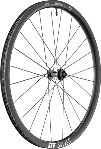 DT Swiss DT Swiss GRC 1400 Dicut 30 DB 28"- Carbon Vorderrad - schwarz - Größe 24/12x100 mm