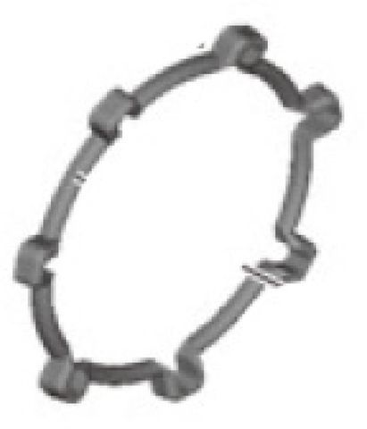 Shimano SHIMANO Speichenabdeckung WH-RS700-C30-TL - Radsport-Zubehör, ca. 3 g