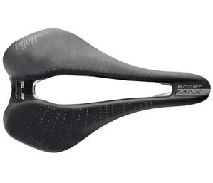 Selle Italia SELLE ITALIA MAX SLR Boost Gel TI 316 Superflow Zadel Zwart