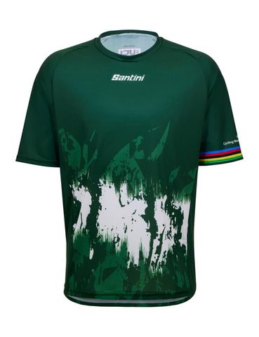 Santini Santini UCI CYCLING WORLD CHAMPIONSHIPS Tech Tişört RE499GLLROCKY3WCG