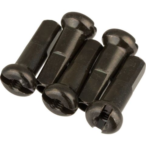 DT Swiss DT Swiss Pro Lock® Messing-Nippel 2,0 mm - 5 Stück schwarz 12 mm