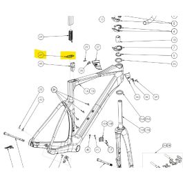 PRO Bianchi Oltre Comp/Pro/RC Sele Kelepçesi Plastik Koruyucu C7305205