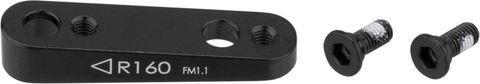 TRP TRP Scheibenbremsadapter FF-6 für Flat Mount HR 160 mm schwarz
