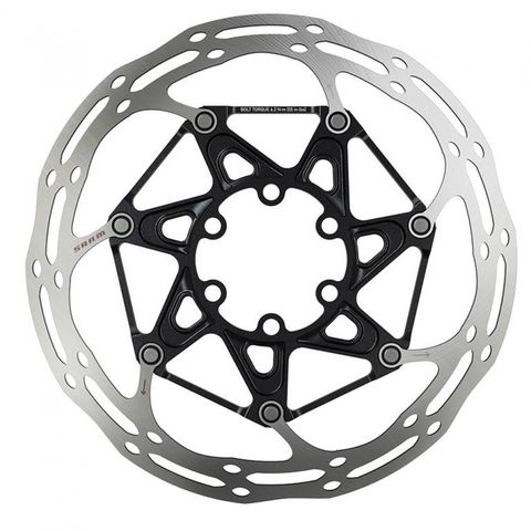 Sram SRAM Bremsscheibe Centerline X Rounded, zweiteilig 6-Loch, Stahl Schrauben / 140 mm - 140 mm