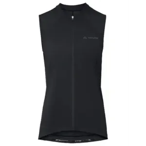 VAUDE VAUDE Matera FZ Tricot Fietsshirt Zonder Mouwen Zwart Dames S