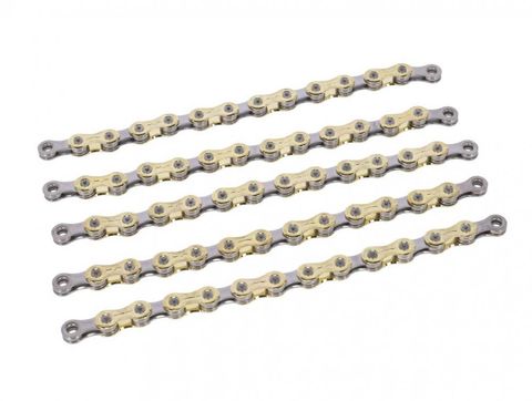 XLC XLC Kette CC-C08 1/2 x 11/128, 114 Gl. 10-f. gold/silber