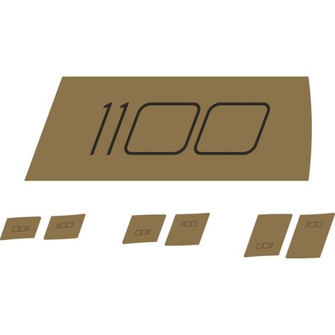 DT Swiss DT Swiss Decal-Set für Laufrad ARC 1100 29 Zoll Gold - modernes Upgrade für Dein Laufrad