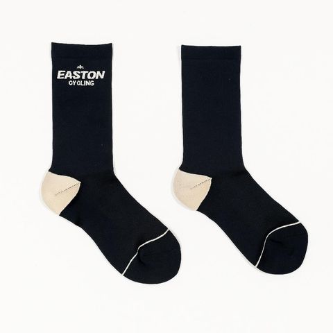 Easton Easton Coolmax Socken schwarz L/XL - Atmungsaktive Radsocken für hohen Tragekomfort