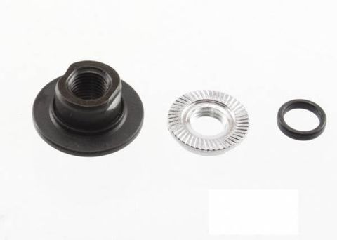 Shimano Shimano WH-RS21/RS31/RS61/RS300 Yol Bisikleti Ön Mil Kilit Somun Seti Y49U98020