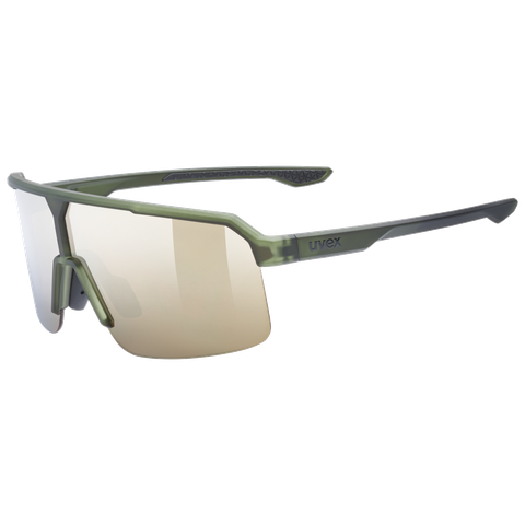 Uvex uvex RAMP Sportbrille olive matt/mirror gold