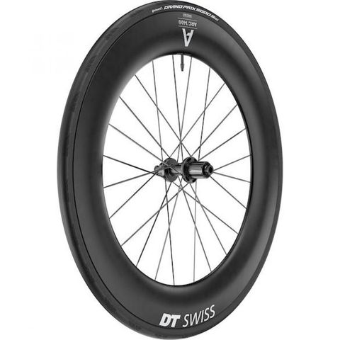 DT Swiss DT Swiss ARC 1400 Dicut 85 Carbon Laufrad 622x22mm - Aerodynamisches Rennrad-Laufrad Schwarz - Laufräder Road Disc