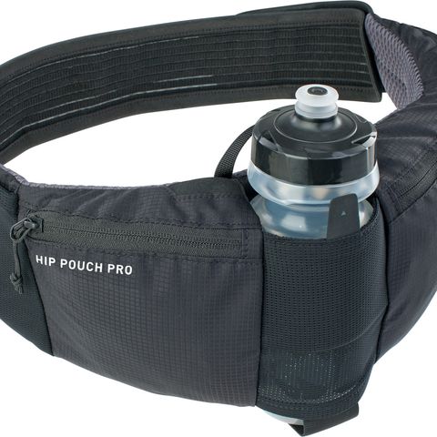 EVOC Evoc Hip Pouch Pro + 0,55 l Trinkflasche - Schwarz