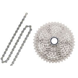 Shimano Shimano Deore CS-M4100 11/42+CN-HG54 10'lu Kaset Zincir Seti