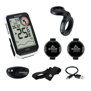Sigma SIGMA SPORT ROX 4.0 Endurance Sensor Set GPS Fietscomputer Wit