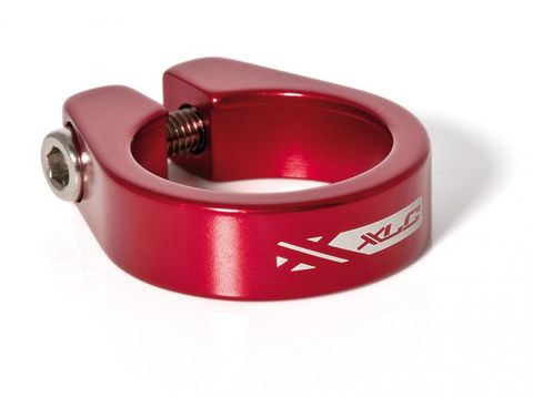 XLC XLC Sattelstütz-Klemmring PC-B09 Ø 31,6mm, rot, Alu, mit Innensechskant