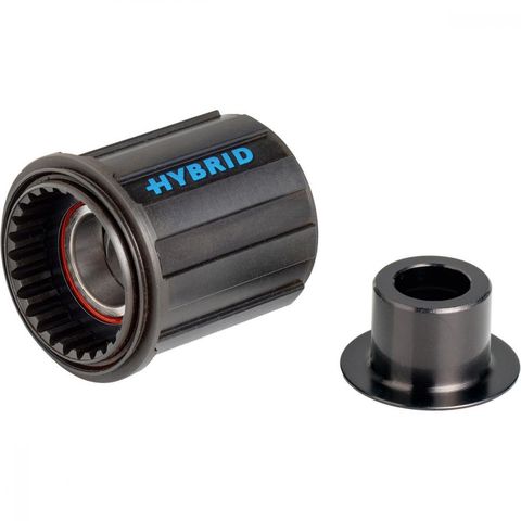 DT Swiss DTSwiss DT Swiss Freilauf/Rotor Umrüstkit Hybrid Shimano für 148/12 mm Schwarz - Upgrade für Ratchet Naben - Naben Umrüstkits Freilauf
