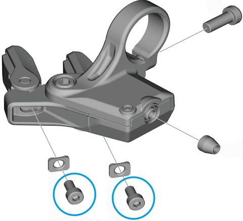 Shimano SHIMANO Befestigungsschraube SW-M8150 Schalthebel - Original Ersatzteil für SW-M8150