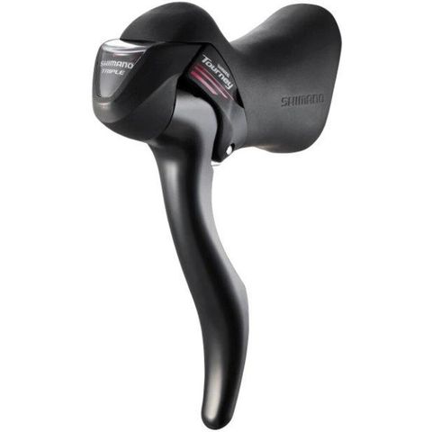 Shimano Shimano Tourney Road ST-A073 schakelhendel/remhendel links 3-speed inclusief kabel zwart