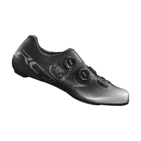 Shimano Shimano SH-RC702 Yol Bisiklet Kilitli Ayakkabı Siyah-Gümüş
