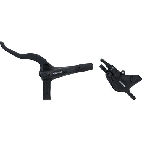 Shimano Shimano BR-MT410 + BL-MT401 Scheibenbremse J-Kit schwarz Vorderrad links (seitenspezifisch)