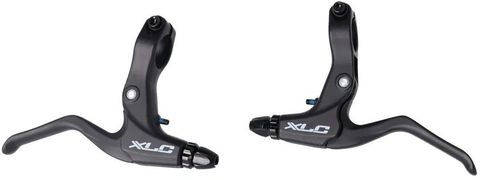XLC XLC Comp Bremshebelset BL-V12 2-Finger, Alu, Rapidfire, V-Brake - schwarz